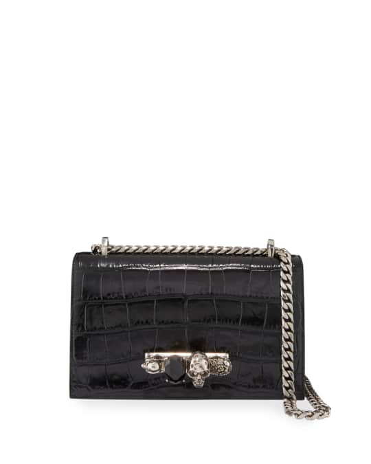Alexander McQueen Jeweled Satchel Bag | Neiman Marcus