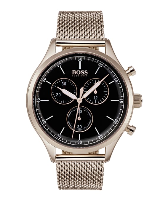 Hugo Boss Men's Companion Chronograph Bracelet Watch | Neiman Marcus