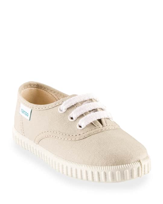 Namoo Lace-Up Canvas Sneakers, Toddler/Kids | Neiman Marcus
