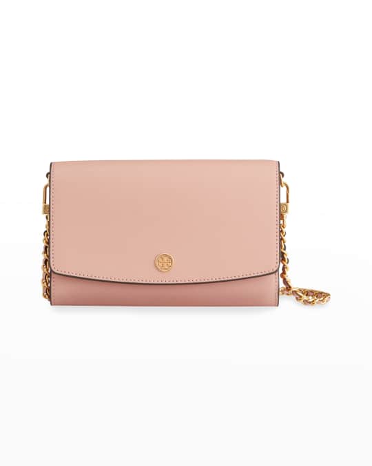Tory Burch Robinson Chain Wallet Crossbody Bag Neiman Marcus