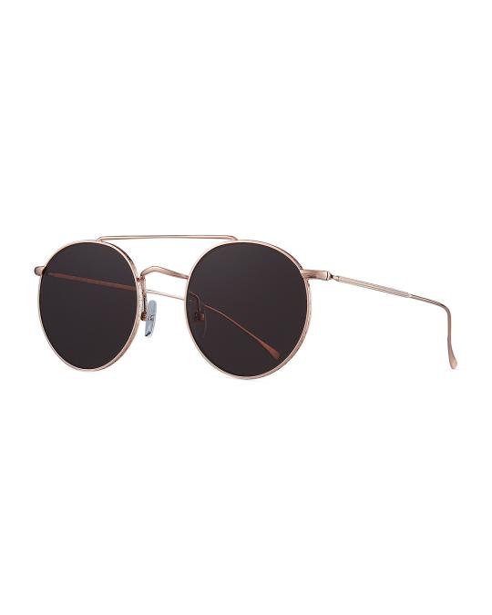 Illesteva Allen M Round Metal Sunglasses | Neiman Marcus display picture 1