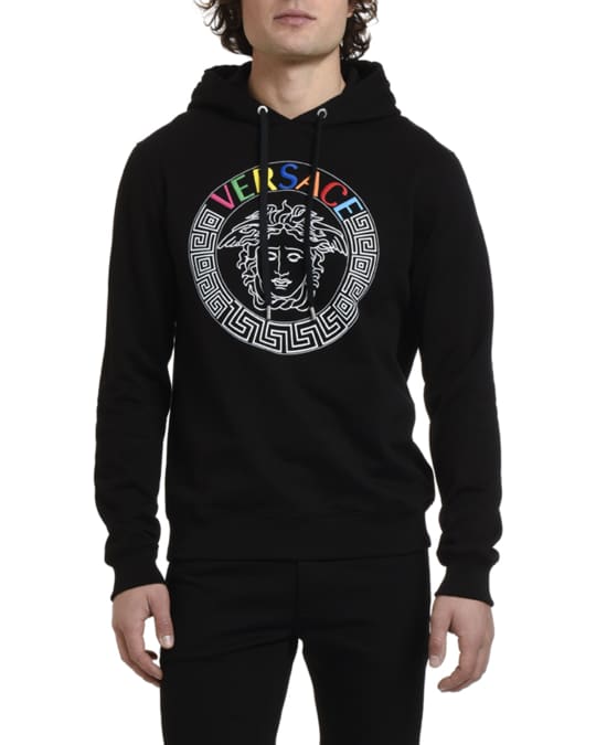 Versace multicolor medusa hoodie shop