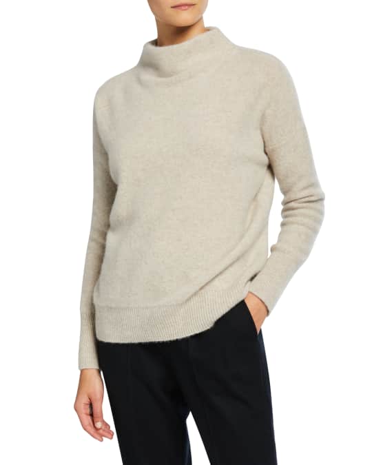 Cashmere funnel neck jumper Clearance