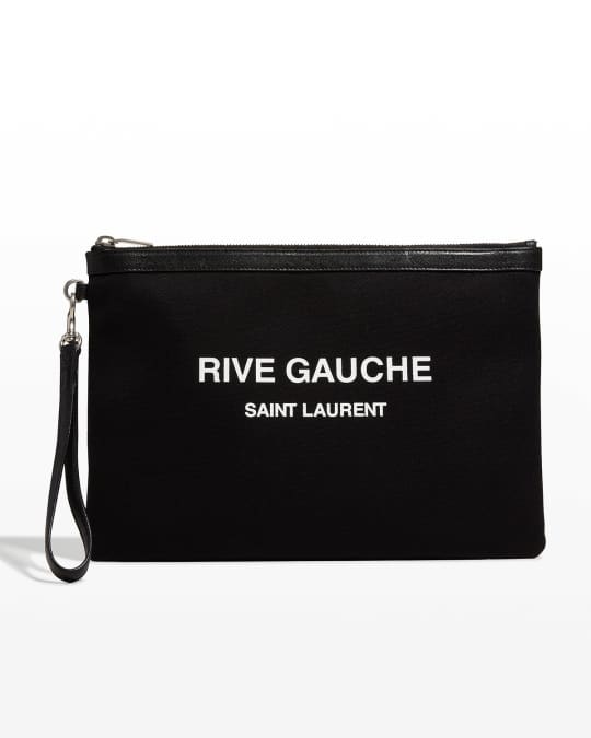 Saint Laurent Rive Gauche Pouch Bag Neiman Marcus