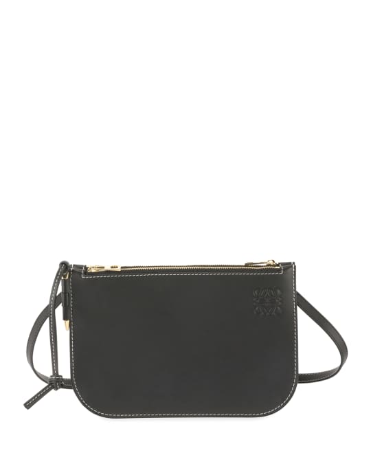 Loewe Gate Double Zip Pouch Clutch Bag Neiman Marcus