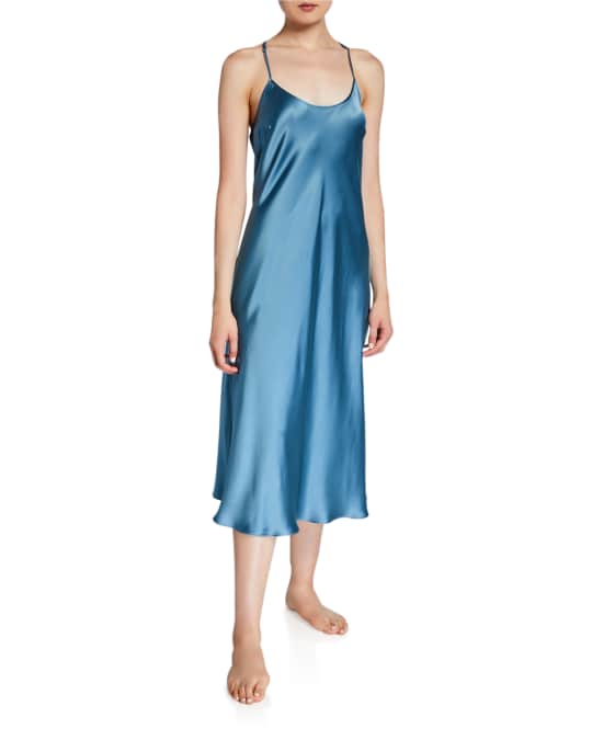Neiman Marcus Long Silk Nightgown | Neiman Marcus