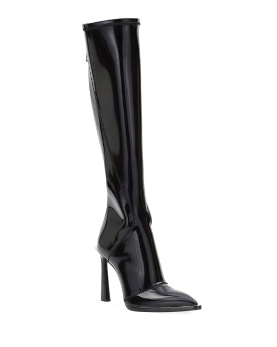 Fendi Neoprene To The Knee Boots Neiman Marcus