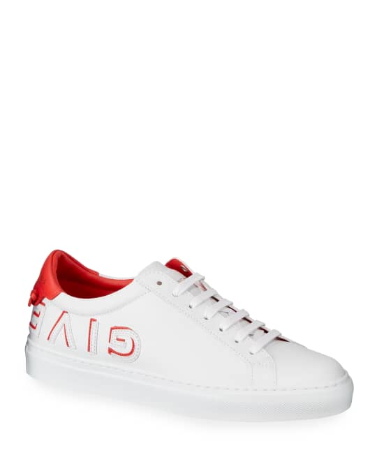 Givenchy Urban Street Reverse Logo Low-Top Sneakers | Neiman Marcus