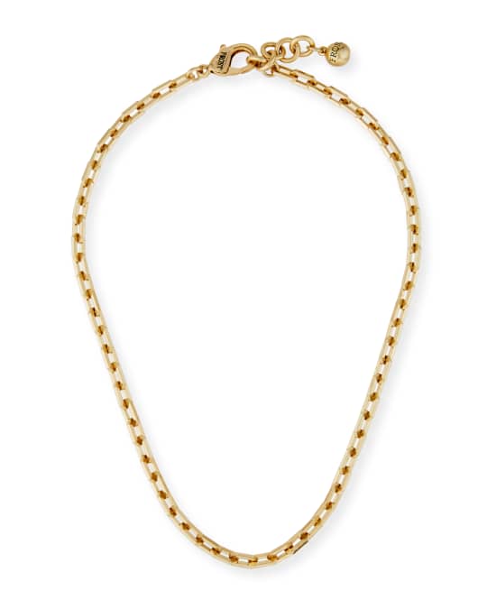 Lulu Frost Edge Chain Short Necklace | Neiman Marcus