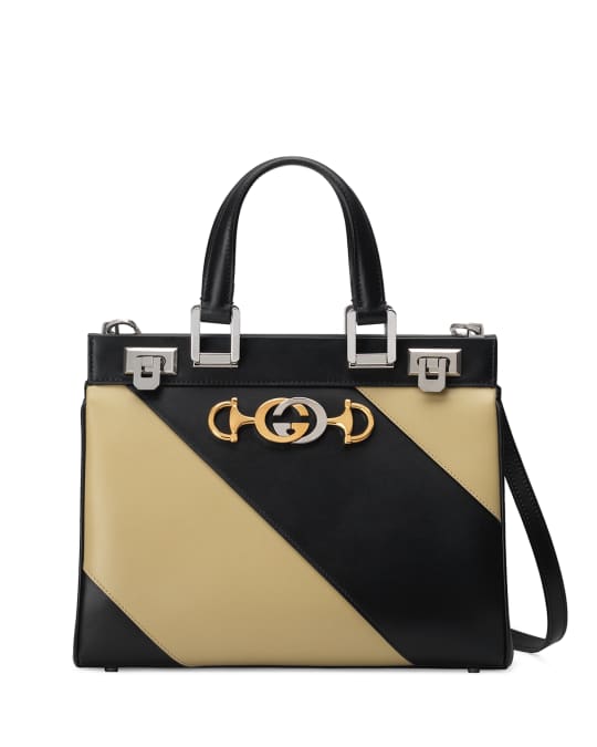 Gucci Zumi Small Leather Top-Handle Bag | Neiman Marcus