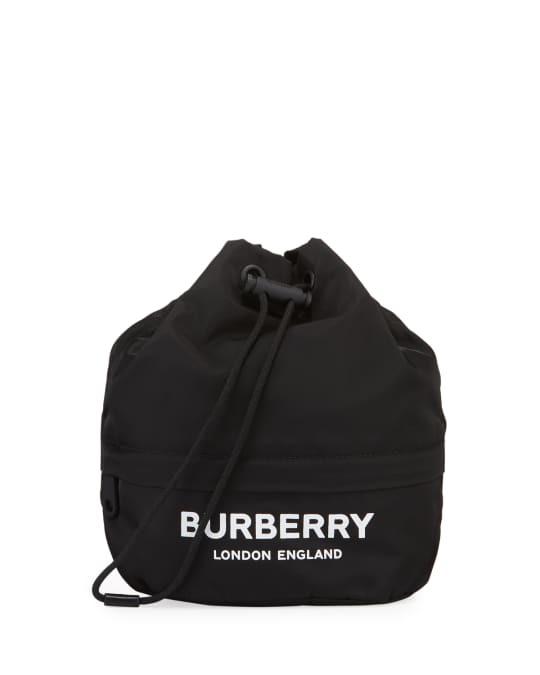 Burberry phoebe nylon bucket bag deals
