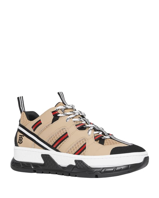 Burberry RS5 Low Mixed Platform Sneakers | Neiman Marcus