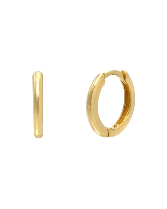 Zoe Lev Jewelry 14k Gold Small Hoop Earrings | Neiman Marcus
