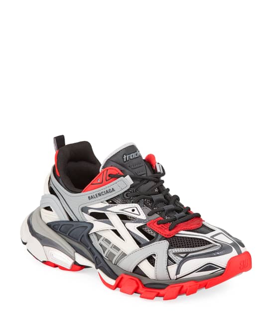 Balenciaga Men s Track 2 Colorblock Sneakers Neiman Marcus