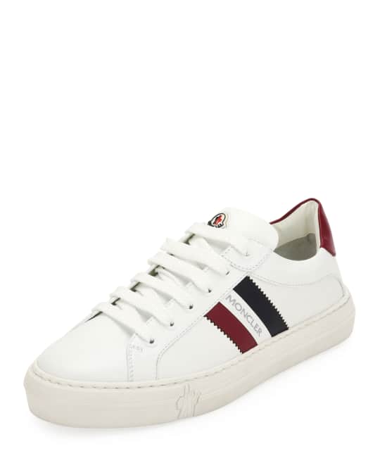 Moncler Ariel Scarpa Leather Sneakers | Neiman Marcus