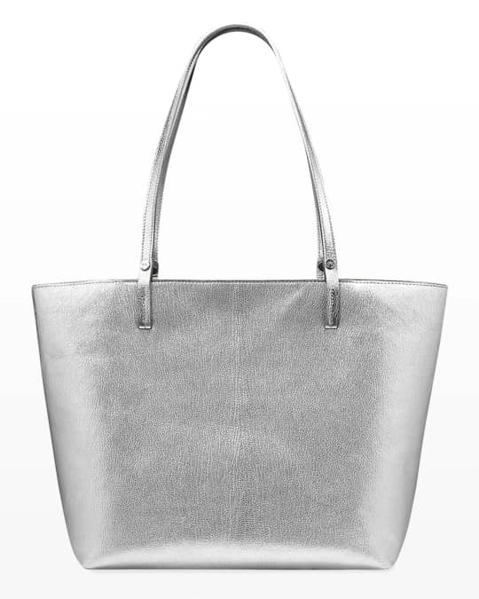 Gigi New York Tori Metallic Leather Tote Bag | Neiman Marcus