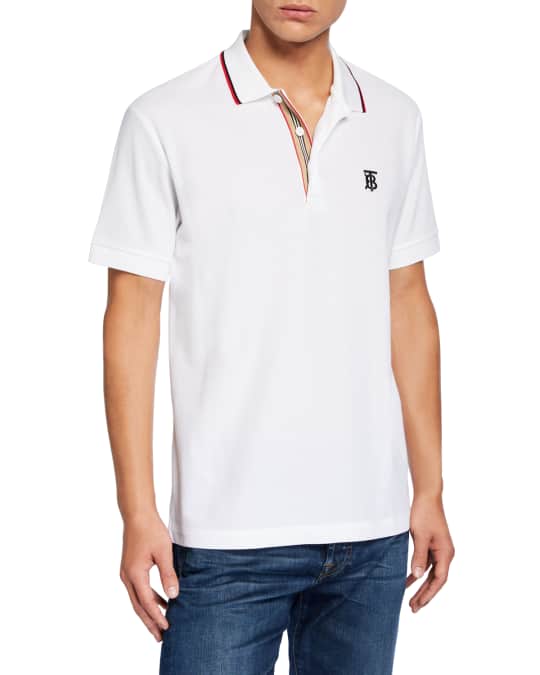 Men s Polo Shirt with Icon Stripe Placket