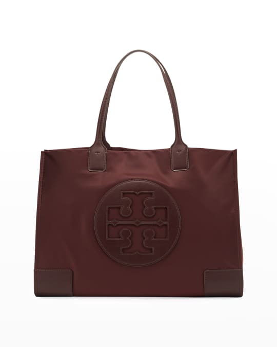 Tory Burch Ella Nylon Logo Tote Bag | Neiman Marcus