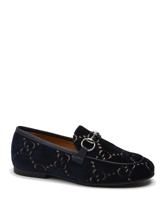Jordaan GG Velvet Loafers Toddler Kids