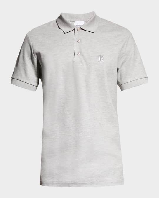 Burberry Men s Eddie Pique Polo Shirt Gray Neiman Marcus