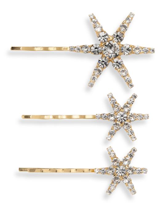 Jennifer Behr Aurelia Bobby Pins, Set of 3 | Neiman Marcus display picture 3
