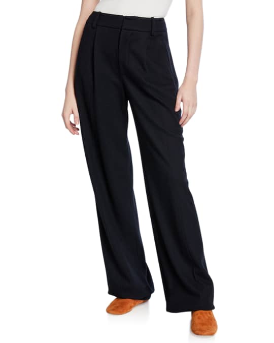 Vince cozy wide leg pants hot sale