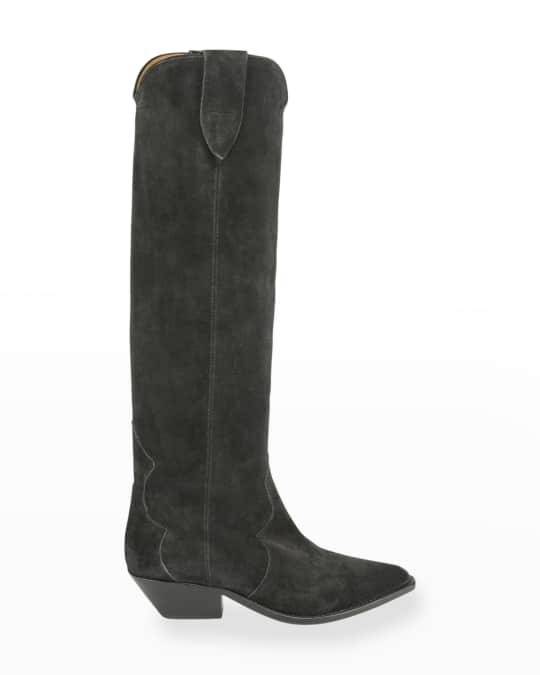Isabel Marant Denvee Suede Tall Boots | Neiman Marcus