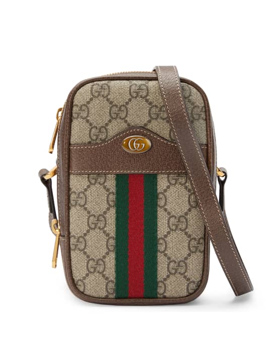 Gucci Ophidia North/South Zip Crossbody Bag | Neiman Marcus