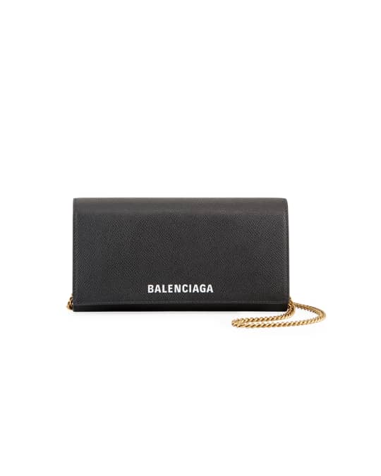 Balenciaga cash continental wallet on chain outlet
