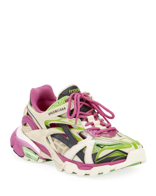 Track 2 open metallic sneakers hot sale