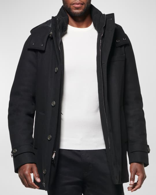 Norwegian Wool Men s City Active Hooded Parka Neiman Marcus