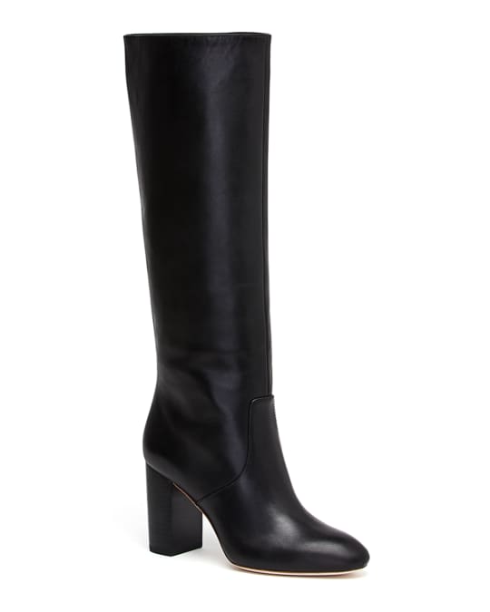 Loeffler Randall Goldy Leather Knee Boots | Neiman Marcus