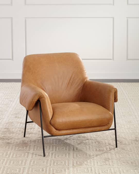 Ambroise metal sales frame club chair