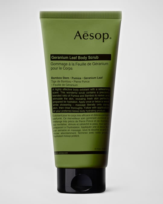6 oz. Geranium Leaf Body Scrub
