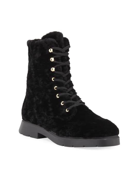 stuart weitzman mckenzee chill combat boots