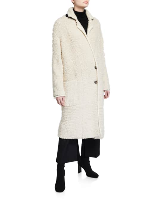 3.1 Phillip Lim Oversized Boucle Cardigan Coat | Neiman Marcus