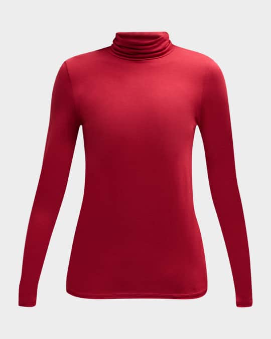 Viscose Jersey Turtleneck