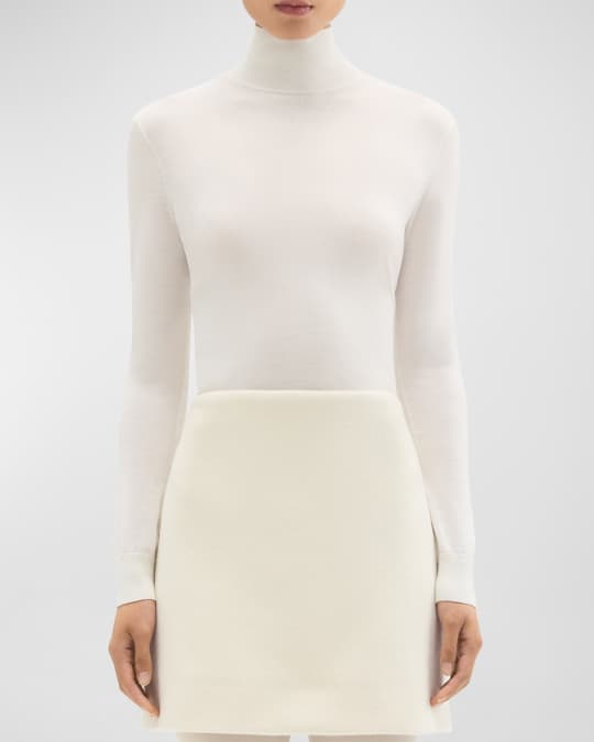 Theory wool turtleneck sweater discount