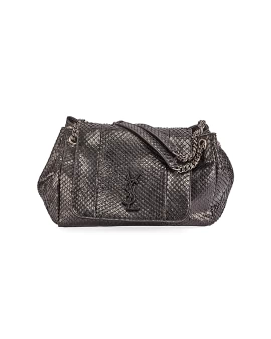 Nolita Large YSL Anaconda Full Flap Crossbody Bag