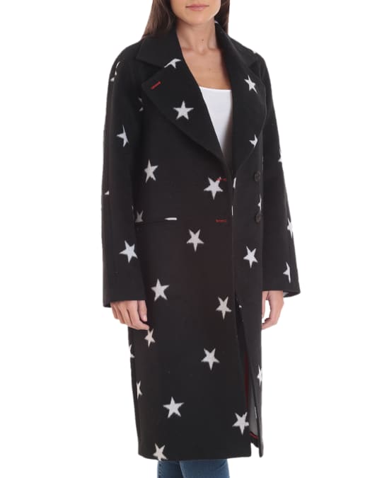 Avec les filles star on sale double face trench coat