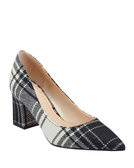 Marc Fisher LTD Leo ChunkyHeel Leopard Pumps Neiman Marcus