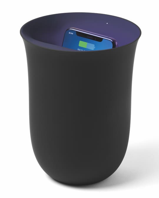 Lexon Design OBLIO Wireless Charging Station with BuiltIn UV Sanitizer