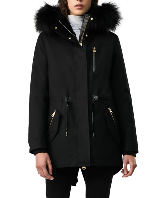 Mackage fur lined best sale parka