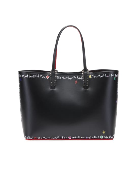 Christian louboutin cabata loubinthesky sales red sole tote bag