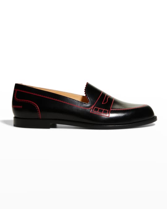 Mocalaureat Flat Red Sole Loafers