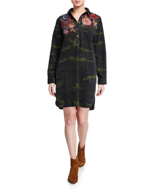 Johnny was hot sale camo dress