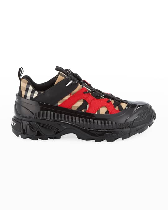 Burberry Men s Story 29 Archive Chunky Sneakers Neiman Marcus