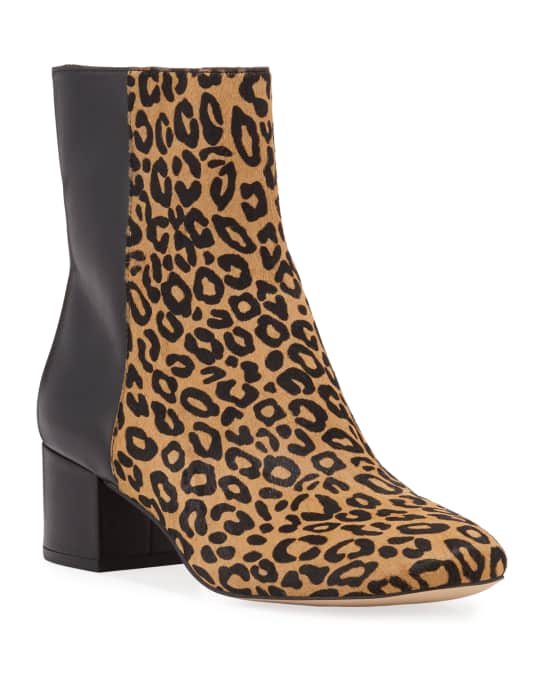 Donald Pliner Cindee Mod Leopard Print Booties