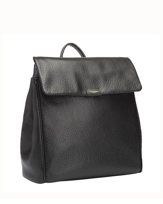 Storksak St. James Convertible Leather Backpack | Neiman Marcus