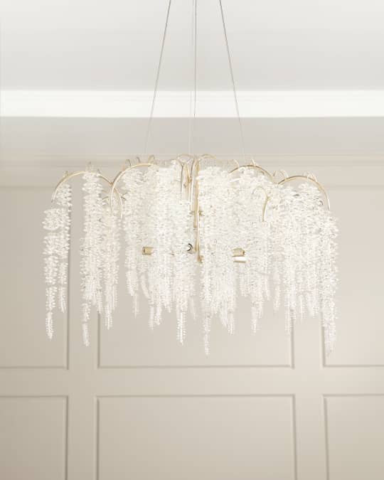 Cascading Crystal 6-Light Chandelier